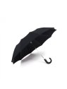 Maison Pierre Vaux VX 2042 - POLYESTER - NOIR parapluie pliant français poignet cuir Petite maroquinerie Maison Pierre Vaux VX-2042 - POLYESTER - NOIR parapluie pliant français vaux poignet cuir pliant-h