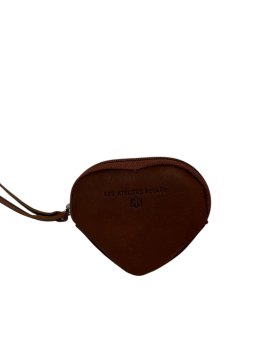 Les Ateliers Foures B03 - CUIR DE VACHETTE - FAUVE les ateliers fourès coeur porte monnaie Porte-monnaie