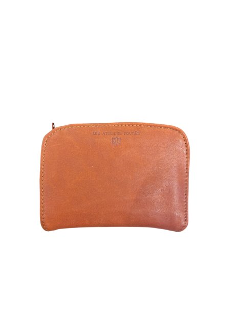 Les Ateliers Foures B26 - CUIR DE VACHETTE - FAUVE b26 porte-monnaie-femme