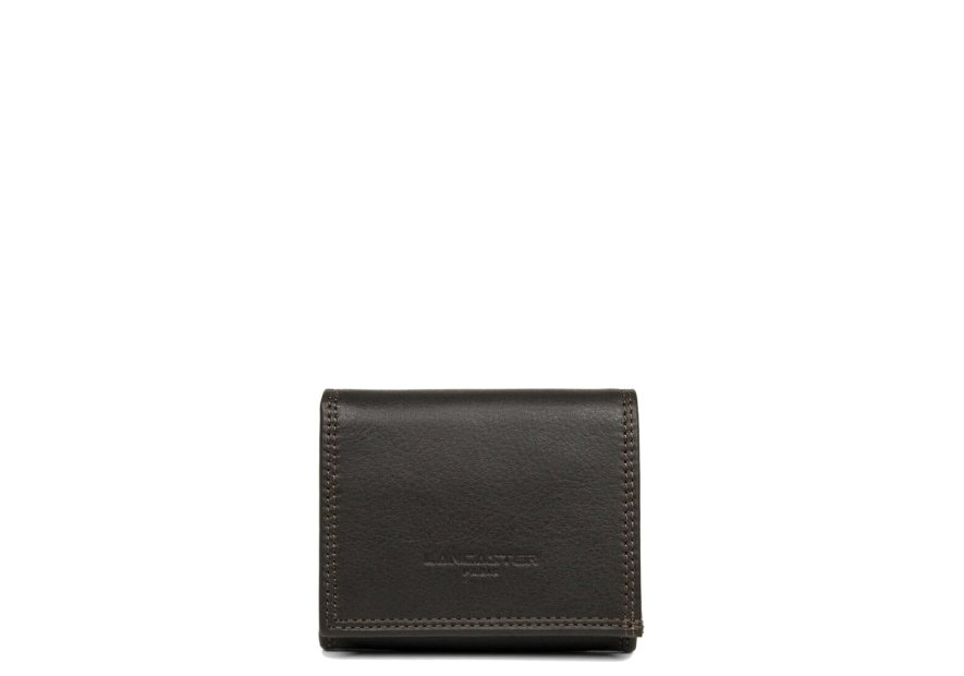 Lancaster 120-10 - CUIR DE VACHETTE - MARR porte monnaie/billet boite soft vintage Portefeuilles