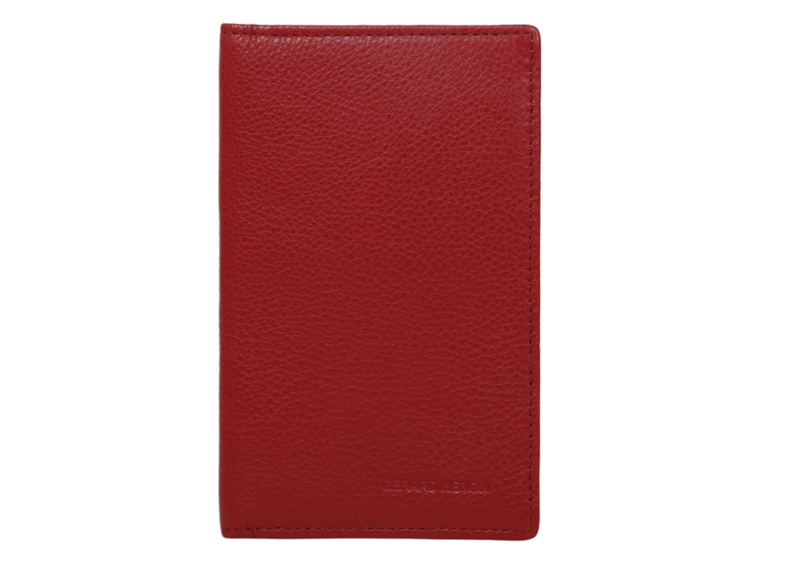 Gerard Henon 33820 - CUIR DE VACHETTE - ROUGE gerard henon- amsterdam - porte papier porte carte Portefeuille Homme