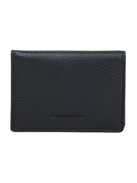 Gerard Henon 33800 - CUIR DE VACHETTE - NOIR porte carte crédit simple Porte-cartes