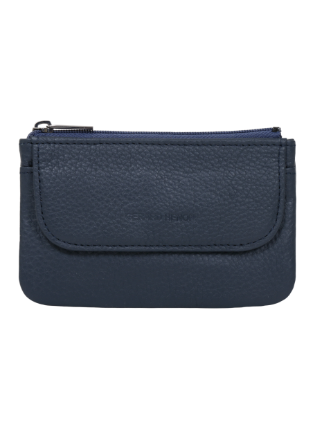 Gerard Henon 33875 - CUIR DE VACHETTE - MARIN porte monnaie henon pm-homme