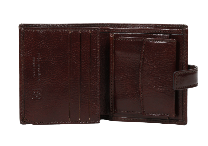 Gerard Henon 3235 - CUIR DE VACHETTE - CHOCO porte monnaie porte billet vérone Porte-monnaie