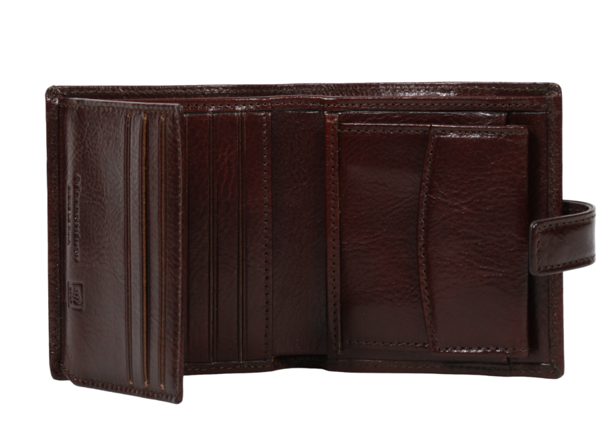 Gerard Henon 3235 - CUIR DE VACHETTE - CHOCO porte monnaie porte billet vérone Porte-monnaie