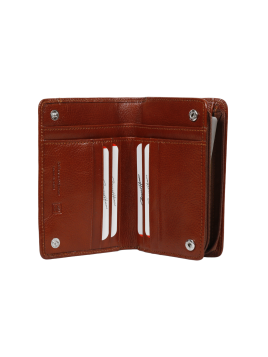 Gerard Henon 3252 - CUIR DE VACHETTE - MARRON porte monnaie billet zip m vérone Porte-monnaie
