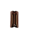 Gerard Henon 3228 - CUIR DE VACHETTE - MARRON porte feuille zippé verone portefeuille-homme