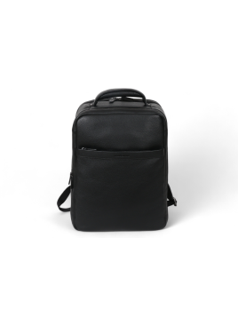 Gerard Henon 6986 - CUIR DE VACHETTE - NOIR sac à dos de voyage henon sac a dos