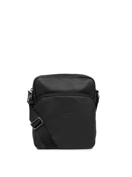 Lancaster 320-12 - CUIR DE VACHETTE - NOIR sacoche soft vintage homme Sacs bandoulière/Sacoches