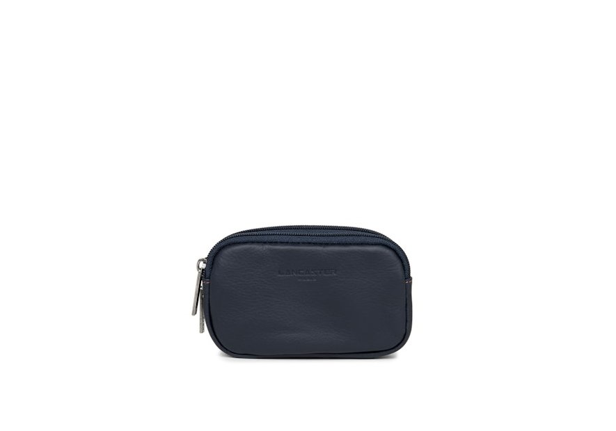 Lancaster 120-09 - CUIR DE VACHETTE - BLEU Lancaster - Soft Vintage Etuis-clés