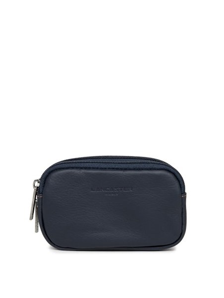 Lancaster 120-09 - CUIR DE VACHETTE - BLEU Lancaster - Soft Vintage Etuis-clés