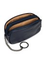 Lancaster 120-09 - CUIR DE VACHETTE - BLEU Lancaster - Soft Vintage etui-cles