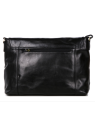 Gerard Henon 2273 - CUIR DE VACHETTE - NOIR grande besace rabat sac-h-zip