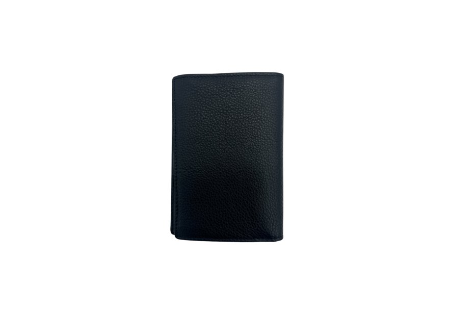 Gerard Henon 33815 - CUIR DE VACHETTE - NOIR gerard henon- amsterdam- porte feuille 3 volets Portefeuilles