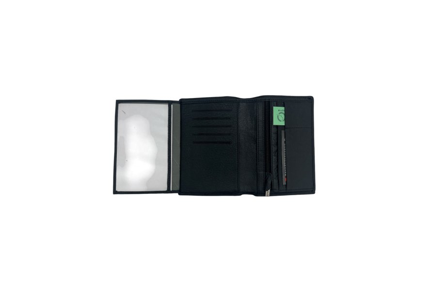 Gerard Henon 33417 - CUIR DE VACHETTE - NOIR Portefeuille Portefeuille Homme