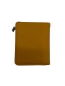 Gerard Henon 33835 - CUIR DE VACHETTE - JAUNE gerard henon- amsterdam- porte monnaie porte carte pm-homme