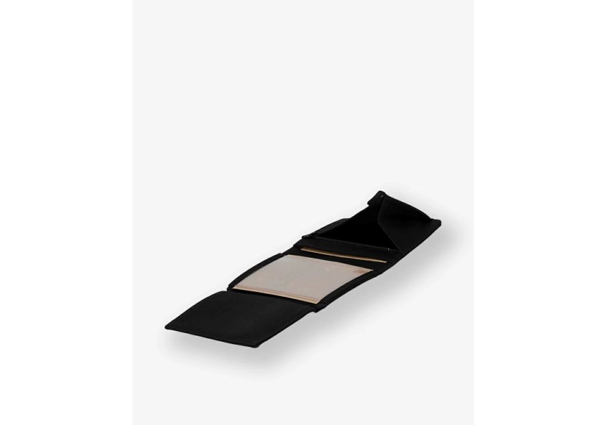 Les Ateliers Foures 949X - CUIR DE VACHETTE - NOIR Portefeuille/Porte-cartes Portefeuilles