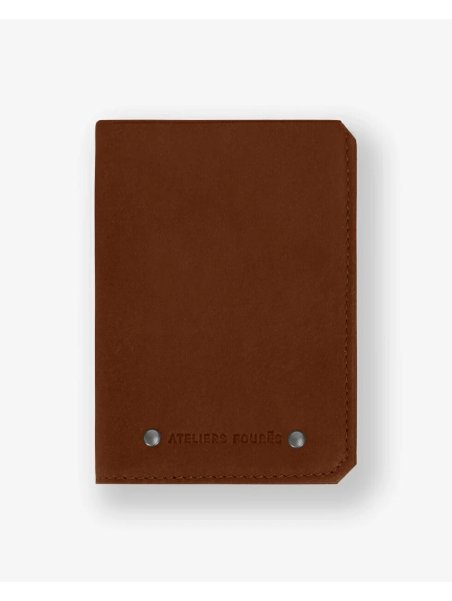 Les Ateliers Foures 949X - CUIR DE VACHETTE - FAUVE Portefeuille/Porte-cartes Portefeuilles