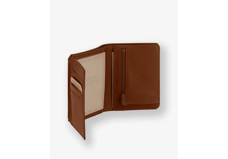 Les Ateliers Foures 949X - CUIR DE VACHETTE - FAUVE Portefeuille/Porte-cartes Portefeuilles