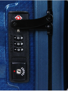 Samsonite 62764 - CURV - BLEU PETROLE valise cabine lite-shock valise cabine