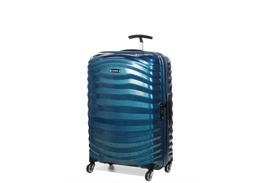 Samsonite 62765 - CURV - BLEU PETROLE valise moyenne lite shock valise