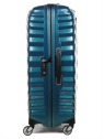 Samsonite 62765 - CURV - BLEU PETROLE valise moyenne lite shock valise