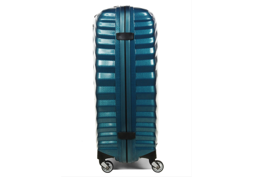 Samsonite 62765 - CURV - BLEU PETROLE valise moyenne lite shock valise