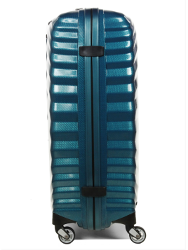 Samsonite 62765 - CURV - BLEU PETROLE valise moyenne lite shock valise