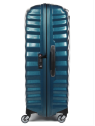 Samsonite 62766 - CURV - BLEU PETROLE valise grand modèle lite shock valise