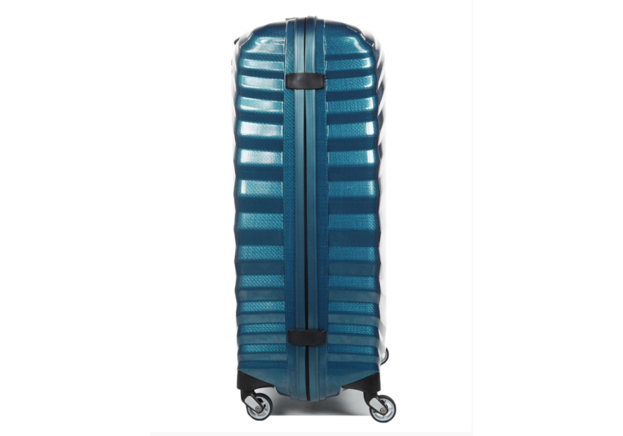 Samsonite 62766 - CURV - BLEU PETROLE valise grand modèle lite shock valise