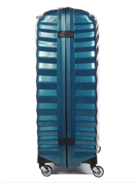 Samsonite 62766 - CURV - BLEU PETROLE valise grand modèle lite shock valise