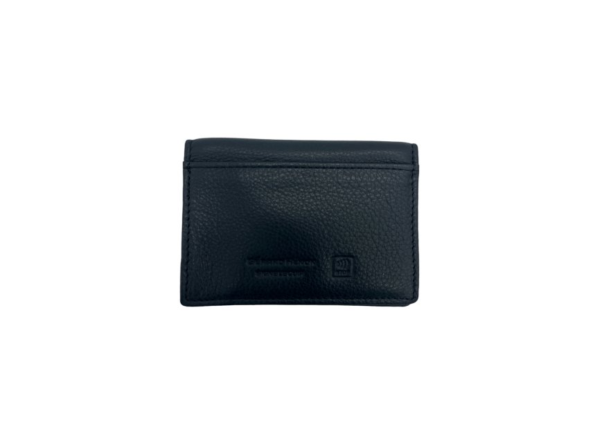 Gerard Henon 33800 - CUIR DE VACHETTE - MARIN porte carte crédit simple p.cartes credit