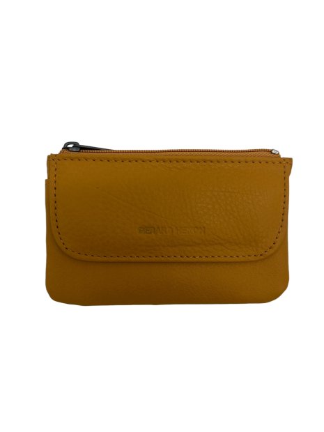 Gerard Henon 33875 - CUIR DE VACHETTE - JAUNE porte monnaie henon pm-homme