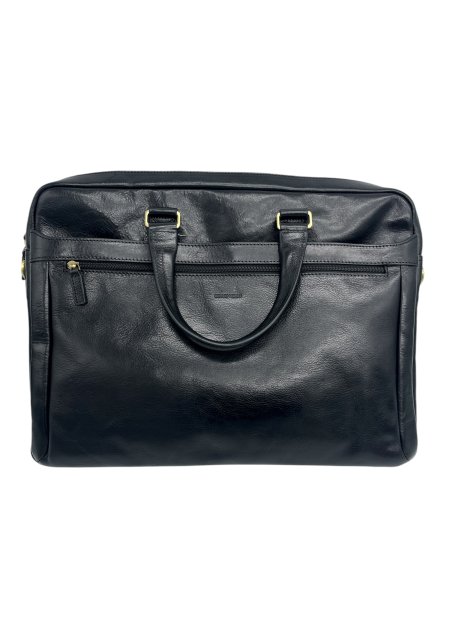 Gerard Henon 2285 - CUIR DE VACHETTE - NOIR porte documents verone sac-business