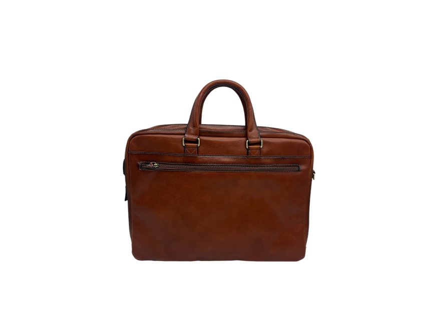 Gerard Henon 2285 - CUIR DE VACHETTE - MARRON porte documents verone Sac business