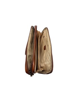 Gerard Henon 2285 - CUIR DE VACHETTE - MARRON porte documents verone Sac business