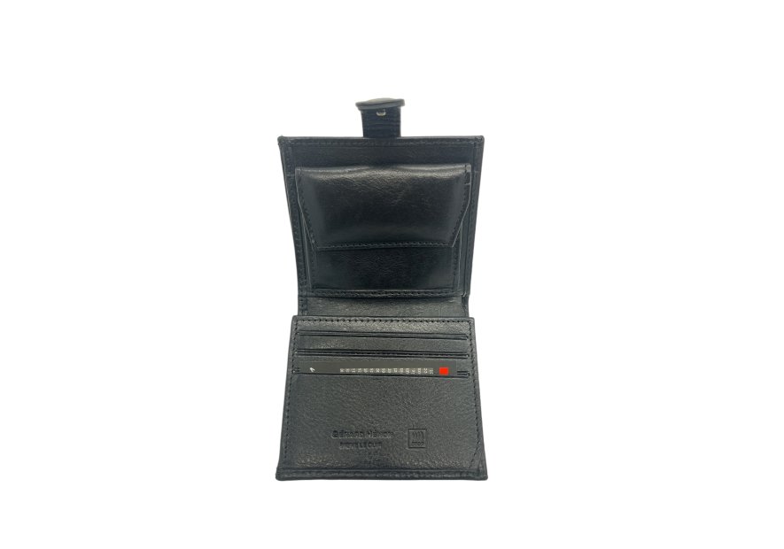 Gerard Henon 3235 - CUIR DE VACHETTE - NOIR porte monnaie porte billet vérone Porte-monnaie
