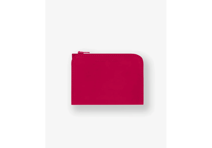 Les Ateliers Foures B56 - CUIR DE VACHETTE - HIBISCU porte monnaie baroudeurse nemesis dos à dos Porte-monnaie