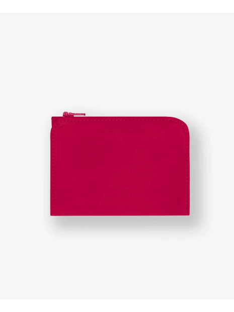 Les Ateliers Foures B56 - CUIR DE VACHETTE - HIBISCU porte monnaie baroudeurse nemesis dos à dos porte-monnaie-femme