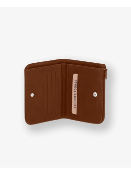 Les Ateliers Foures B56 porte monnaie baroudeurse nemesis dos à dos Porte-monnaie Femme