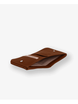 Les Ateliers Foures B56 - CUIR DE VACHETTE - FAUVE porte monnaie baroudeurse nemesis dos à dos Porte-monnaie