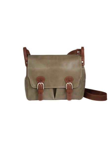 Frandi 814.05 - CUIR DE VACHETTE - KAKI sac besace camille frandi Sac business