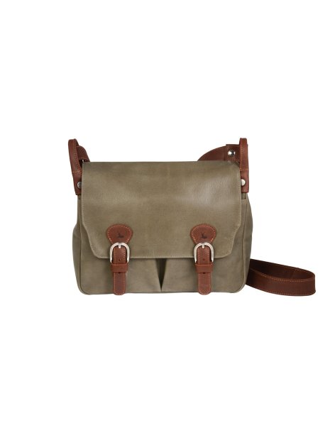 Frandi 814.05 - CUIR DE VACHETTE - KAKI sac besace camille frandi sacs-a-mains