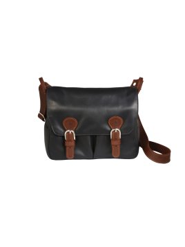 Frandi 814.05 - CUIR DE VACHETTE - NOIR sac besace camille frandi Sac business
