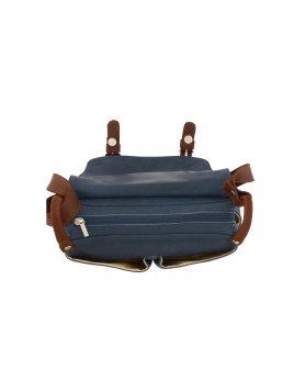 Frandi 814.05 - CUIR DE VACHETTE - MARI sac besace camille frandi Sac business