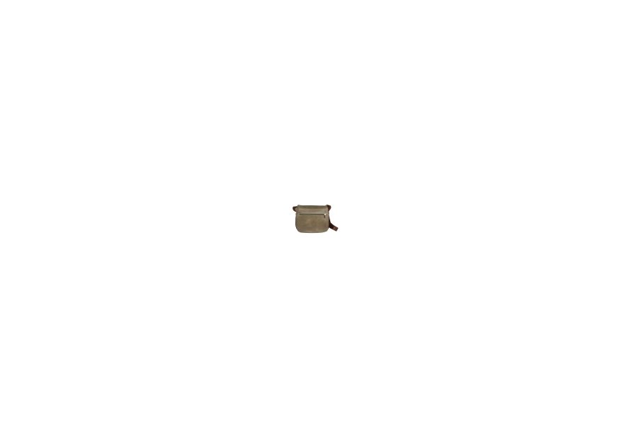 Frandi 810.05 - CUIR DE VACHETTE - KAKI sac besace arrondi m fanny Sac business