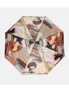 Anekke 39483-104 - POLYESTER - BEIGE parapluie pliant automatique pliant f