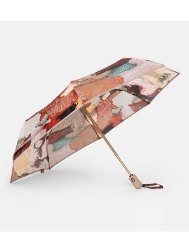 Anekke 39483-104 - POLYESTER - BEIGE parapluie pliant automatique Petite maroquinerie
