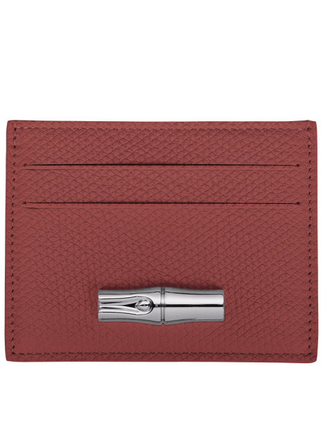 Longchamp 3218HFP - CUIR DE VACHETTE - CHA porte cartes roseau Porte-cartes