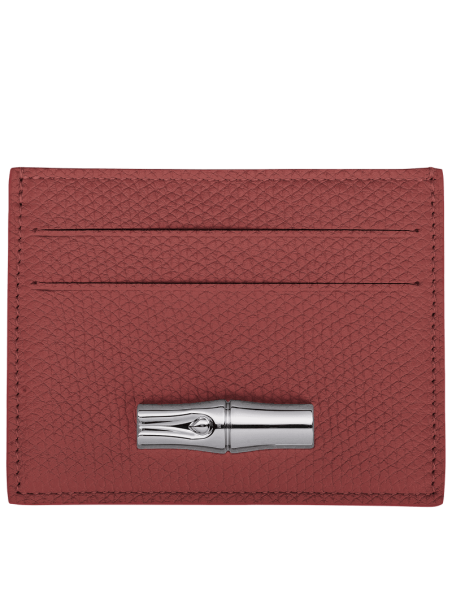 Longchamp 3218HFP - CUIR DE VACHETTE - CHA porte cartes roseau Porte-cartes